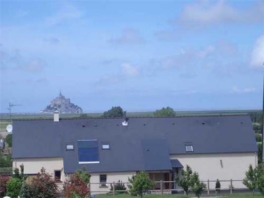 Le Moulin De La Butte Bed & Breakfast Huisnes-sur-Mer Bagian luar foto